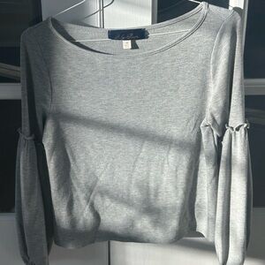 🌿Blue Rain Gray Women's Top, size M🌿